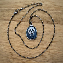 Load image into Gallery viewer, Ghostface Necklace / 19”