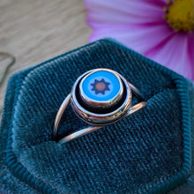 Load image into Gallery viewer, Flower Millefiori Glass Ring / Size 10
