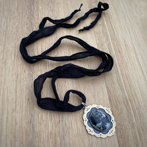 Phlogopite Ornate Frame Necklace