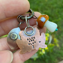 Load image into Gallery viewer, Sheila the Frog Jumbo Copper Charm