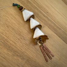 Load image into Gallery viewer, Brass &amp; Copper Beaded Chime {D}
