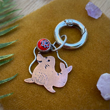 Load image into Gallery viewer, Barnabus the Sea Lion Copper Charm