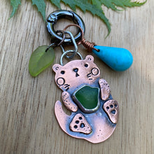 Load image into Gallery viewer, Ivy the Otter Jumbo Copper Charm