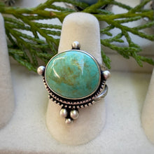 Load image into Gallery viewer, Turquoise Mountain Statement Ring / Size 7.25 - 7.5