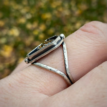 Load image into Gallery viewer, Citrine Coffin Ring / Size 9.75