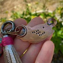 Load image into Gallery viewer, Dan the Cat Glitter Copper Charm