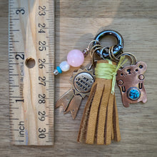 Load image into Gallery viewer, Sandy the Bear Turquoise Copper Charm