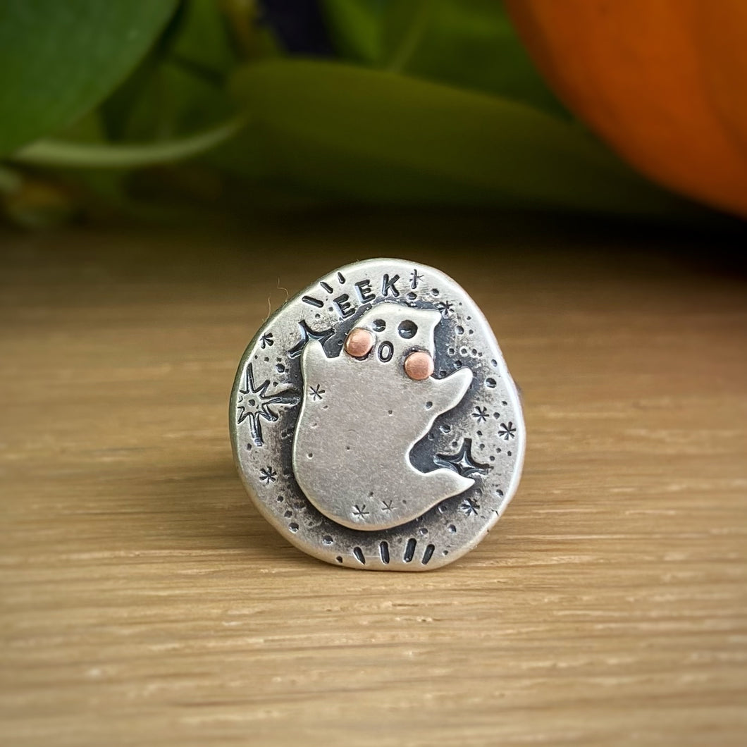 Ghostie Ring / Size 5.5