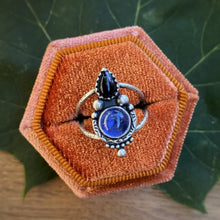 Load image into Gallery viewer, Iolite &amp; Tanzanite Statement Ring / Size 5.75