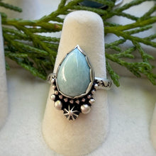 Load image into Gallery viewer, Larimar Statement Ring / Size 6.5