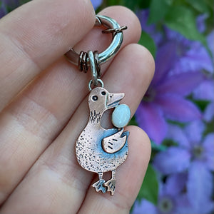 Gary the Goose Copper Charm