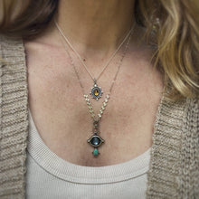 Load image into Gallery viewer, Rose Cut Citrine Necklace / 17”