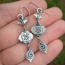 Load image into Gallery viewer, Garnet Statement Earrings