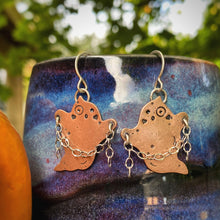 Load image into Gallery viewer, Chained Ghostie Earrings