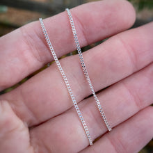 Load image into Gallery viewer, Sterling Silver Curb Chain / 20"