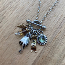 Load image into Gallery viewer, Peridot Luck Charm Necklace / 20”