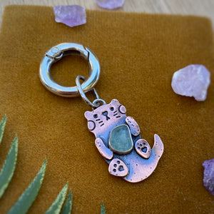 Fern the Otter Copper Charm