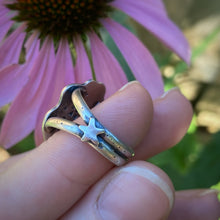 Load image into Gallery viewer, Ruby Coneflower Ring / Size 8.25