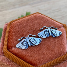 Load image into Gallery viewer, Moth Stud Earrings {B}