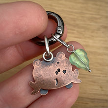 Load image into Gallery viewer, Reggie the Frog Copper Charm