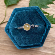 Load image into Gallery viewer, Yellow Aventurine Starry Ring / Size 11.5