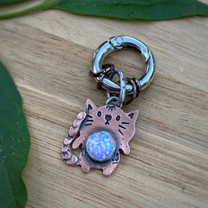 Jason the Cat Copper Charm