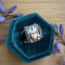 Load image into Gallery viewer, Layla, the Kitty Ring / Size 6.5-6.75