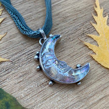 Load image into Gallery viewer, Glass Celestial Choker Pendant {B}