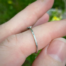 Load image into Gallery viewer, Tiny Elephant Stamped Ring / Size 7.5