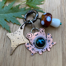 Load image into Gallery viewer, Ricky the Frog Jumbo Copper Charm