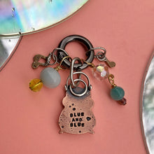 Load image into Gallery viewer, DJ Beetz, the Party Hamster Synthetic Opal &amp; Copper Charm