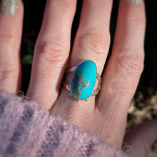 Load image into Gallery viewer, Turquoise Mountain Chunky Ring / Size 9.5 - 9.75