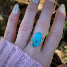 Load image into Gallery viewer, Turquoise Mountain Chunky Ring / Size 9.5 - 9.75