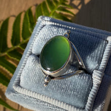Load image into Gallery viewer, Green Serpentine Chunky Ring / Size 7.25 - 7.5