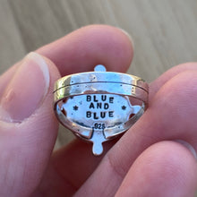 Load image into Gallery viewer, Rainbow Moonstone Chunky Ring / Size 7.25 - 7.5