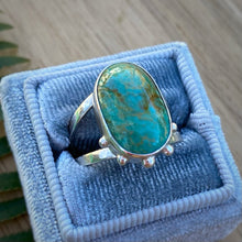 Load image into Gallery viewer, Turquoise Mountain Chunky Ring / Size 8.5 - 8.75