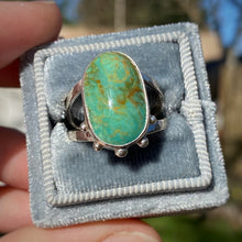 Load image into Gallery viewer, Turquoise Mountain Chunky Ring / Size 8.5 - 8.75