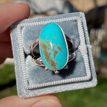 Load image into Gallery viewer, Turquoise Mountain Chunky Ring / Size 9.5 - 9.75