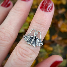 Load image into Gallery viewer, Layered Moth Ring {A} / Size 7