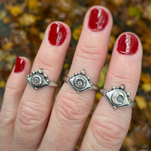Load image into Gallery viewer, Layered Eye Ring / Size 9