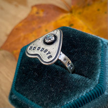 Load image into Gallery viewer, Labradorite Ouija Ring / Size 6.5