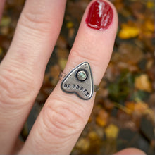 Load image into Gallery viewer, Labradorite Ouija Ring / Size 6.5