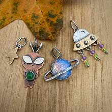 Load image into Gallery viewer, Opalite &amp; Chrysoprase Out-of-This-World Charm Set {A} / No Chain