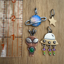 Load image into Gallery viewer, Opalite &amp; Chrysoprase Out-of-This-World Charm Set {A} / No Chain