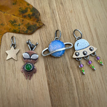 Load image into Gallery viewer, Opalite &amp; Chrysoprase Out-of-This-World Charm Set {B} / No Chain