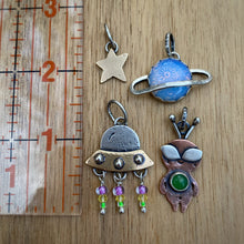 Load image into Gallery viewer, Opalite &amp; Chrysoprase Out-of-This-World Charm Set {B} / No Chain