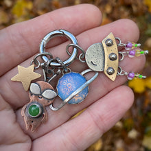 Load image into Gallery viewer, Opalite &amp; Chrysoprase Out-of-This-World Charm Set {B} / No Chain