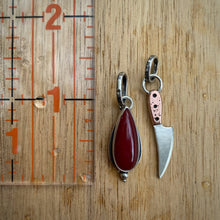 Load image into Gallery viewer, Rosarita Stabby Charm Set {A} / No Chain