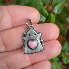 Load image into Gallery viewer, Queen Conch Shell Heart Ghostie Charm {B} / No Chain