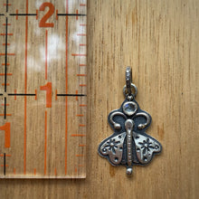 Load image into Gallery viewer, Rainbow Moonstone Moth Charm / No Chain